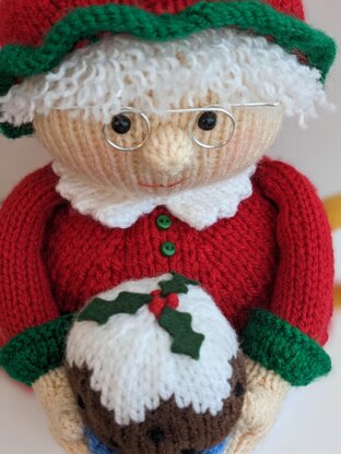 Mrs Claus tea cosy