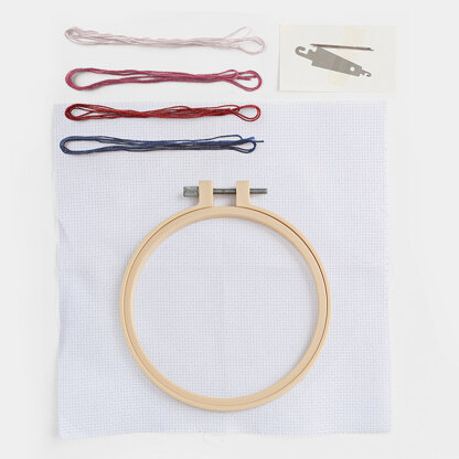 Simply Make Penguin Cross Stitch Kit - 20x15x10cm