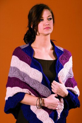 Cascading Kites Triangular Shawl