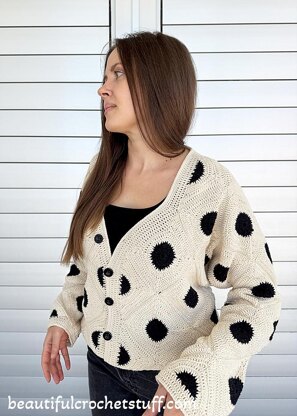 Polka Dot Cardigan