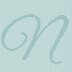 Very Easy Knitting Pattern - Letter N Stroller blanket