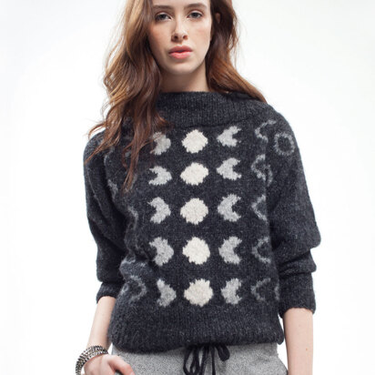 Phases Sweater in Rowan Alpaca Cotton