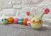 Curious Colourwork Caterpillar Toy