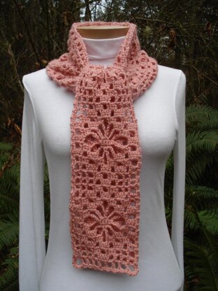 Spider Web Lace Scarf - PA-302