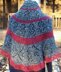 Winter Skies - shawl AND poncho