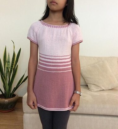 Girls' Woven Cable Dress/ Tunic