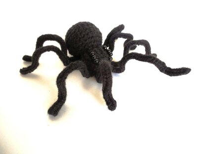 Black Widow/Black Spider Amigurumi Decoration