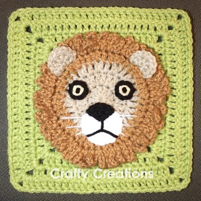 Lion Granny Square