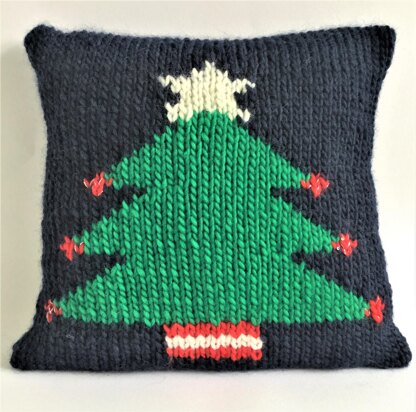 Christmas Tree Cushion Cover