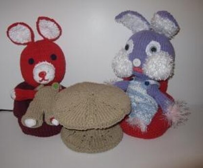 Knitkinz Rabbits, Table and Chair