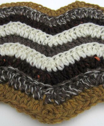 Scrappy Ripple Scarf