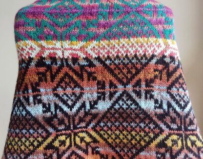 Fair Isle Wrap