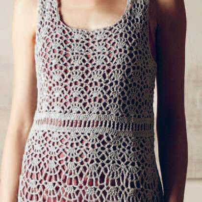 Darcey Dress - Crochet Pattern For Women in Debbie Bliss Rialto 4 Ply