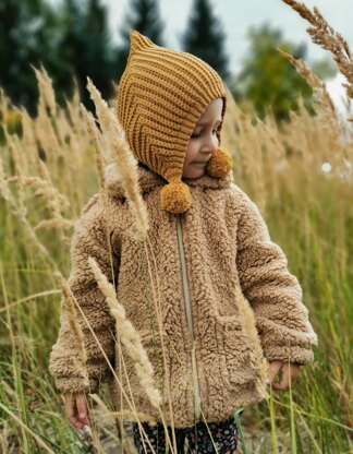 Vintage Pixie Beanie "Pompom"