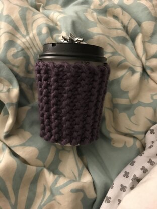 Knit Coffee Cozy, Coffee Sleeve