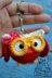 222 Little Owl Keychain