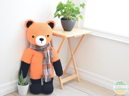 Roxy The Forest Fox Big Amigurumi