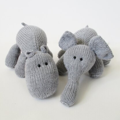 Hippo and Elephant