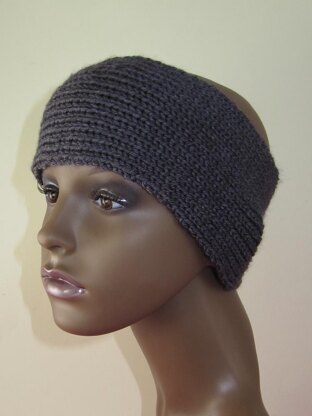 2 Button All Rib Headband