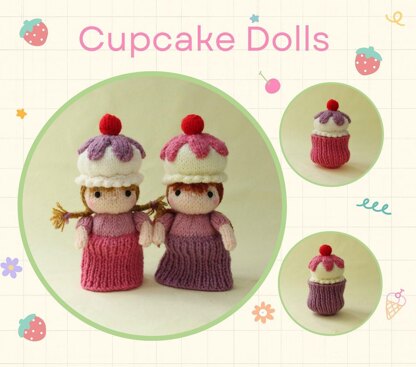 Free cupcake store doll pattern