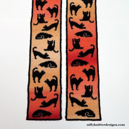 Cat Yoga Scarf