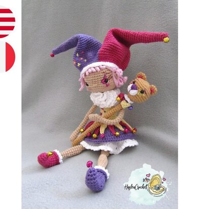 Lelia the jester doll