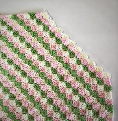 The Apple Blossom Baby Blanket