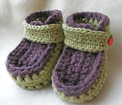 Little Strollers Moccasins Baby Booties