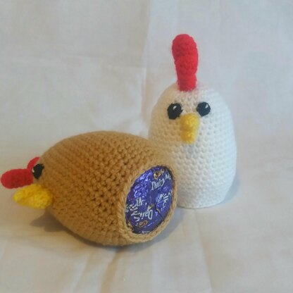 Crochet Hen Easter Egg Covers