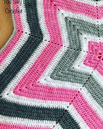 Star Crochet Blanket