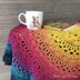 Double Daisy Mandala Blanket