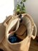 Crochet Jute Beach Bag Pattern: Large Lined Tote with Tassel