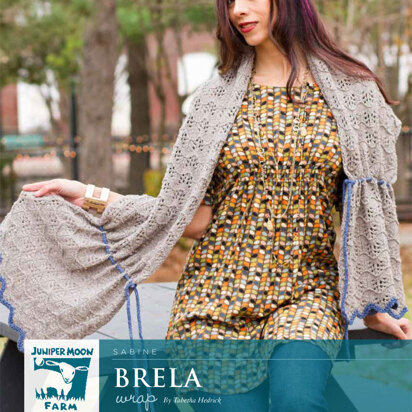 Brela Wrap in Juniper Moon Farm Sabine - J35-01 - Downloadable PDF