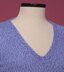 Shaped V-Neck Pullover #133