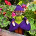 Crocus Flower Doll Knitting Pattern