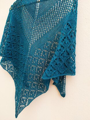 Salvia Shawl