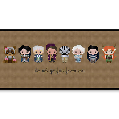 Vox Machina Bite Size - PDF Cross Stitch Pattern