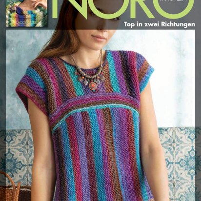 Top aus zwei Richtungen aus Noro Silk Garden Lite - 16770 - Downloadable PDF