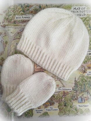 Royal Baby Hat and Mitts-Archie