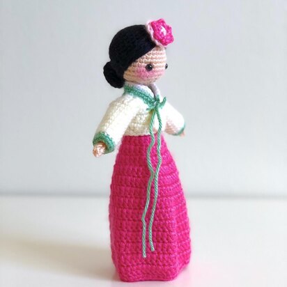 Hana in a Hanbok, International Doll (Korean)