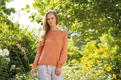 Camilla (Plain) Jumper in Rowan Summerlite DK - ZB314-00009-DEP - Downloadable PDF