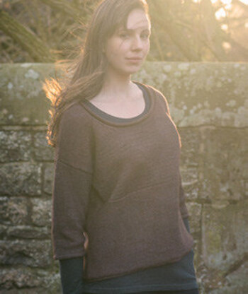 Boxy Sweater in The Fibre Co. Canopy Fingering - Downloadable PDF