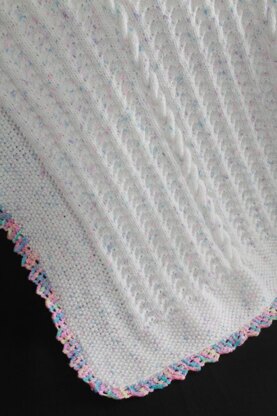 Ripples and Waves Baby Blanket