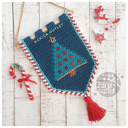 Xmas mini wallhanging