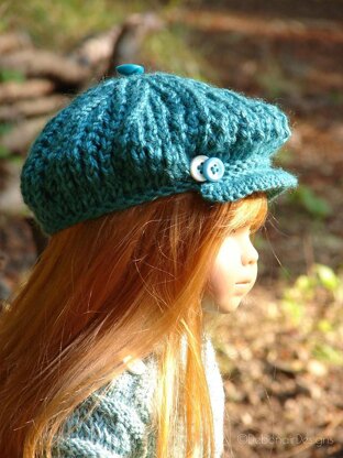 Lace Newsboy Cap for American Girl/Gotz Dolls