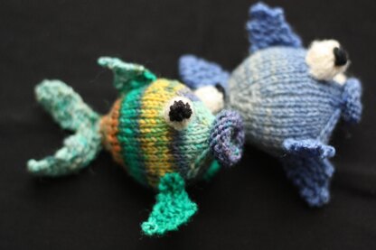 Amigurumi fish (knitted)