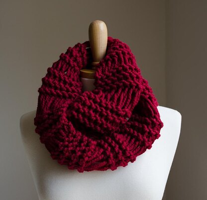 Infinity Scarf, Chunky Cowl Scarf