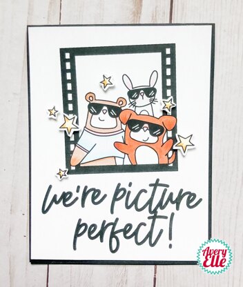 Avery Elle Clear Stamp Set 4"X6" - Stay Cool