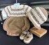 Baby Button Seat Romper Outfit