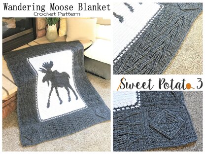 Wandering Moose Blanket